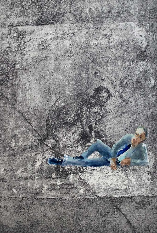 Mecenate (from Pompeji dialog) är ett verk av Petri Hytönen gjort år 2018. Tekniken är pigmentprint med akvarell och finns i en unik upplaga om 1 exemplar. Verket mäter 70 x 50 cm.