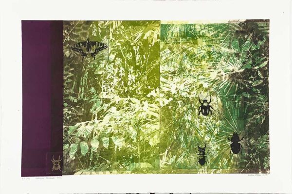 "Natura Caramba Lilac" är ett verk av Cecilia Uhlin gjort år 2020. Tekniken är Fotopolymer/etsning och finns i en upplaga på 3. Verket har måttet 50 x 73 cm och själva bildytan mäter 40 x 62 cm.