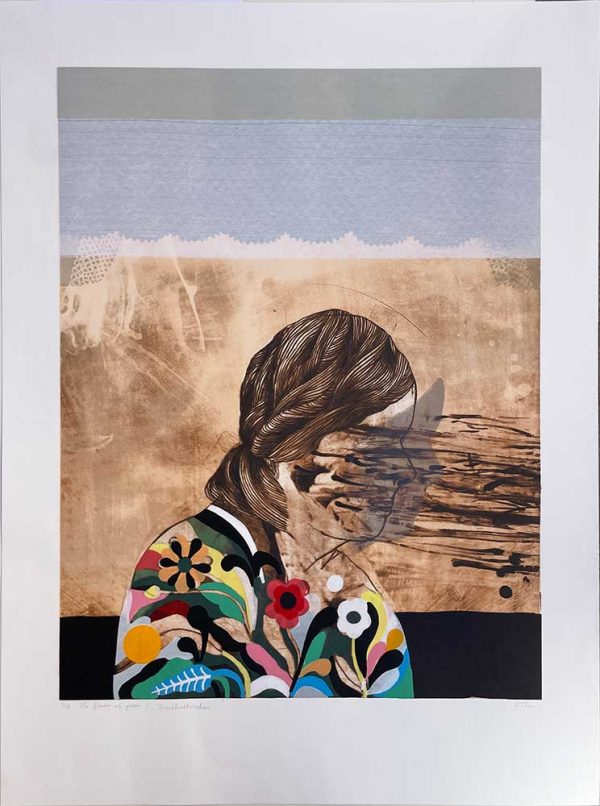 ”The flower of power / Trendbrotterskan” är ett verk av Kristina Thun gjort år 2022. Tekniken är Litografi och screentryck och finns i en upplaga på 25 exemplar. Verket mäter 80 x 62 cm, själva bildytan är 62 x 50 cm.