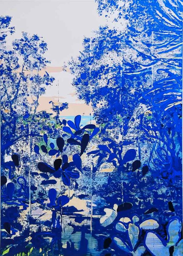 ”Cerulean Sunset” är ett verk av Joakim Allgulander gjort år 2021. Tekniken är pigmentprint på papper och finns i en upplaga på 6 exemplar. Verket mäter 105 x 82 cm, bildytan är 81 x 60 cm.