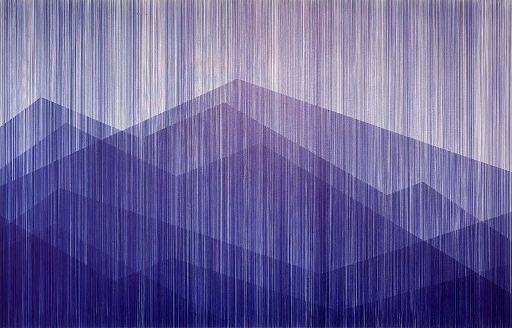 "Blue Lines 59” är ett verk av Anders Granberg gjort år 2025. Tekniken är Ballpoint penna på papper i ett unikt original. Verket mäter 60 x 90 cm, och själva ritade ytan mäter 54 x 84 cm. Signerat av konstnären.