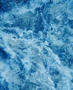 Blue water