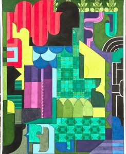 Gläntan mellan köket och vardagsrummet