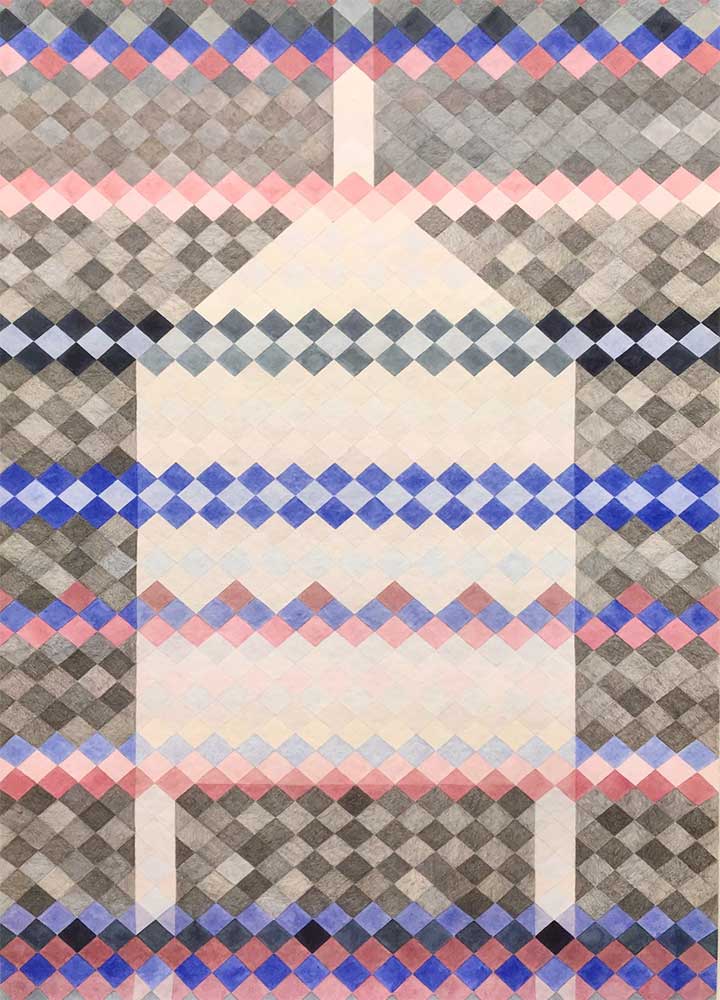 "Del ur Norrnäsmatta" är ett konstverk av Therese Szatek. Det är akvarell på papper gjord 2023 i ett unikt exemplar och mäter 103 x 74 cm. Signerat av konstnären.