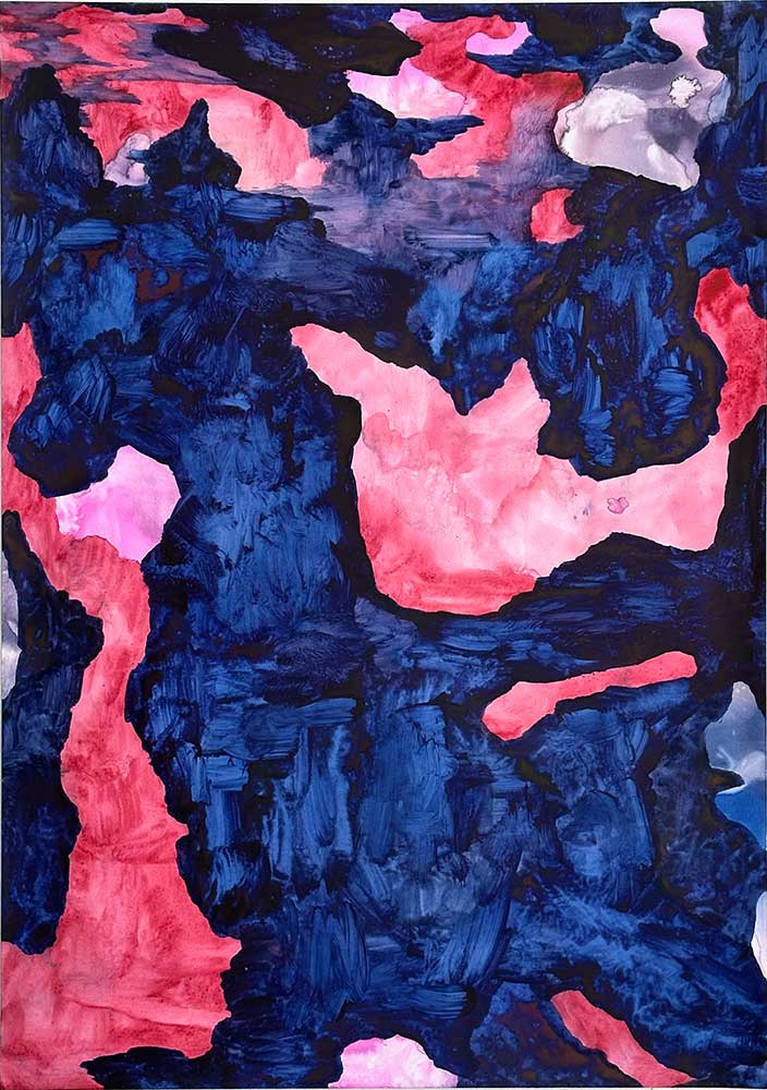 ”Waterconversation Nr 31” är ett verk av Karin Wästlund gjort år 2025. Tekniken är akryl på stenpapper och finns i en upplaga på 1 exemplar. Verket mäter 42 x 29,5 cm.